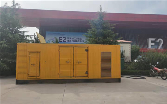 金门1200KW发电机出租