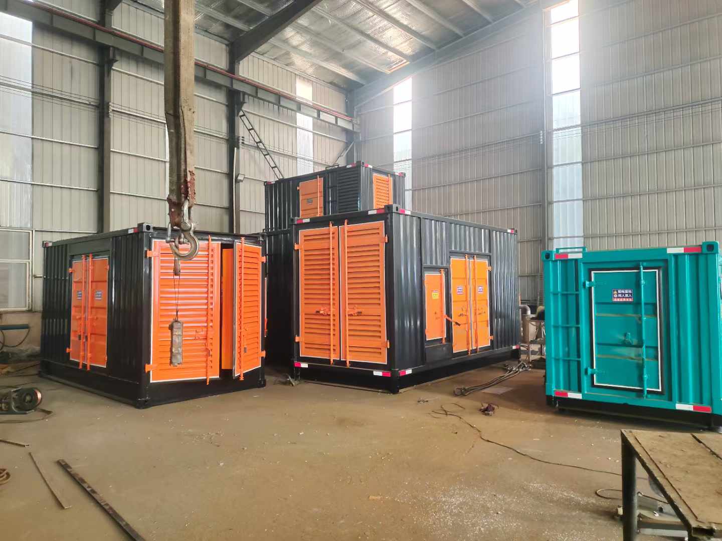 金门500kw柴油发电机组可以带动多少功率设备？